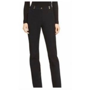St John Sport black jean pants gold accents 2